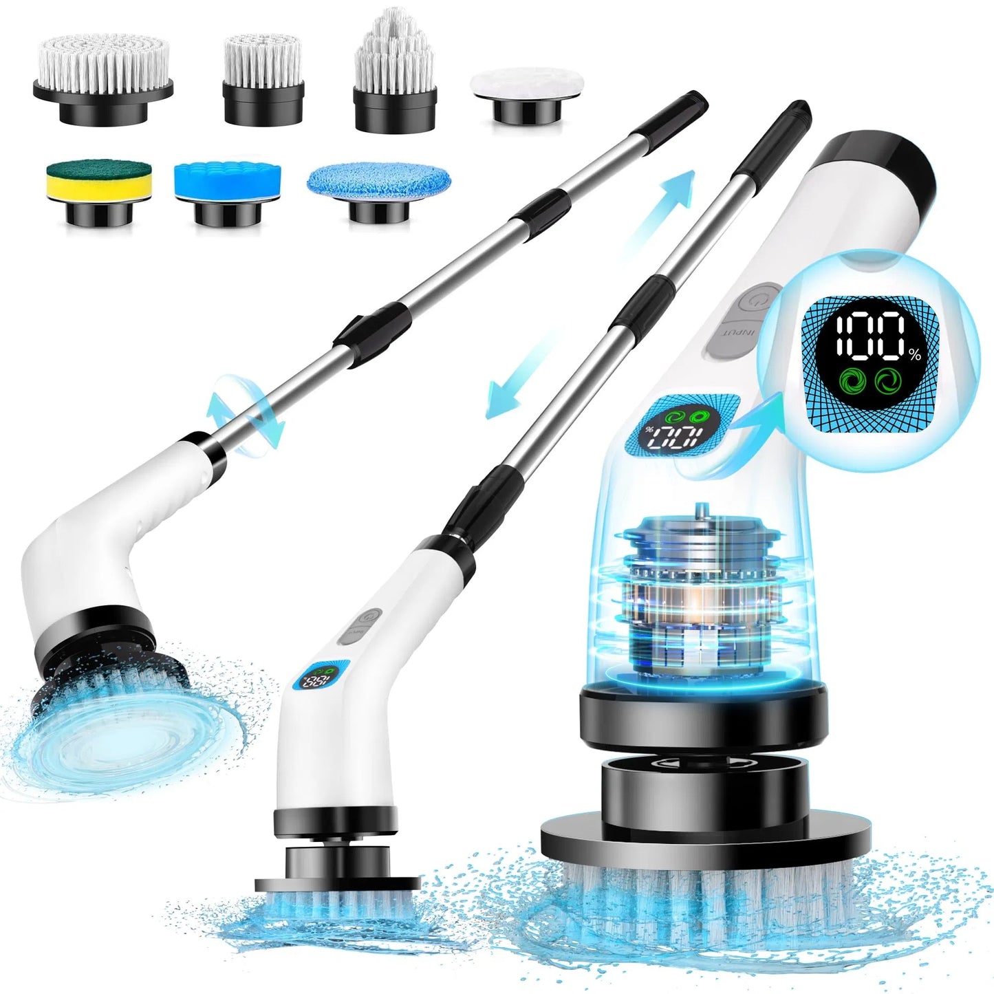 SpinPro 7-in-1 Electric Scrubber