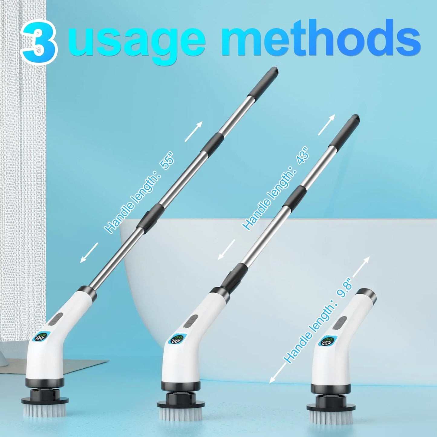 SpinPro 7-in-1 Electric Scrubber