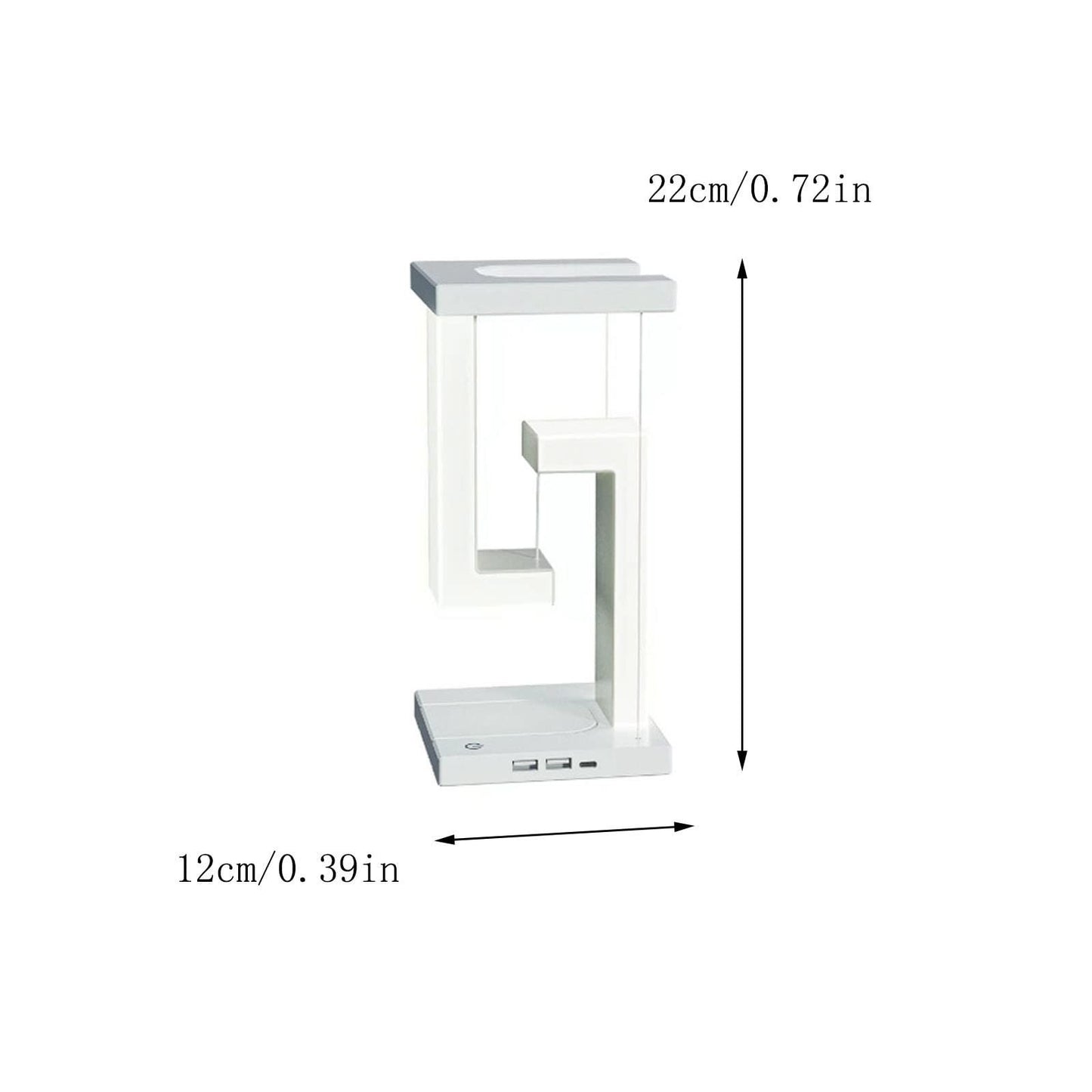 Magnetic Balance LED Desk Lamp with Wireless Charging