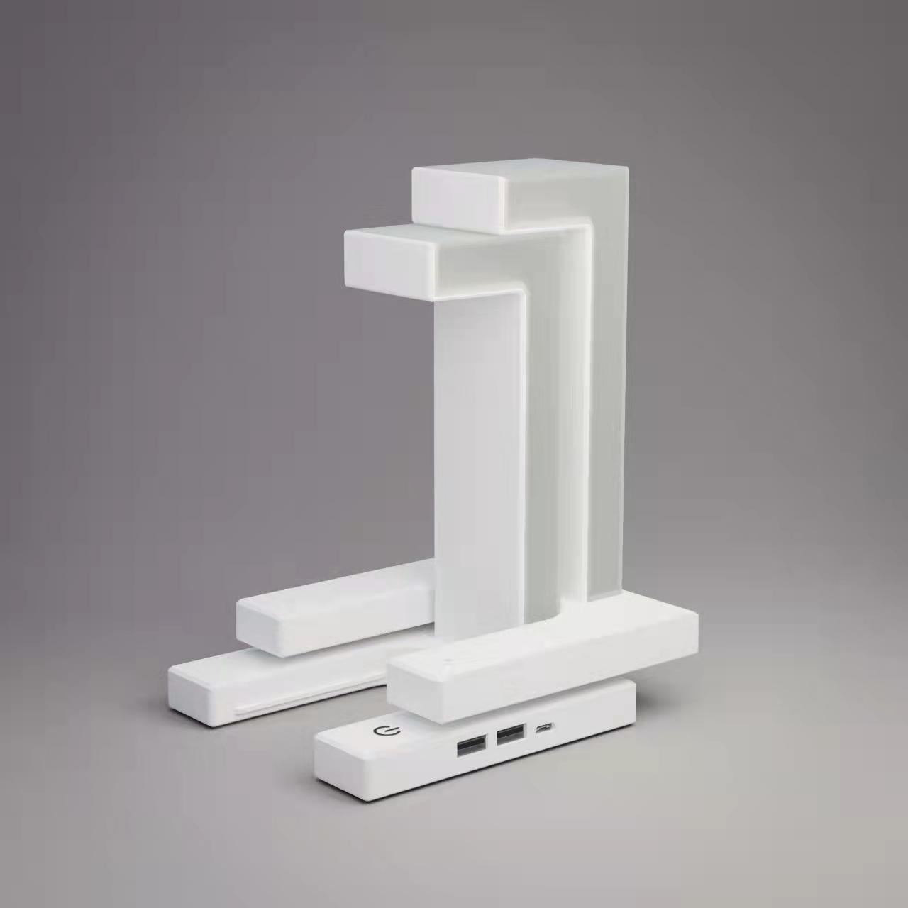 Magnetic Balance LED Desk Lamp with Wireless Charging
