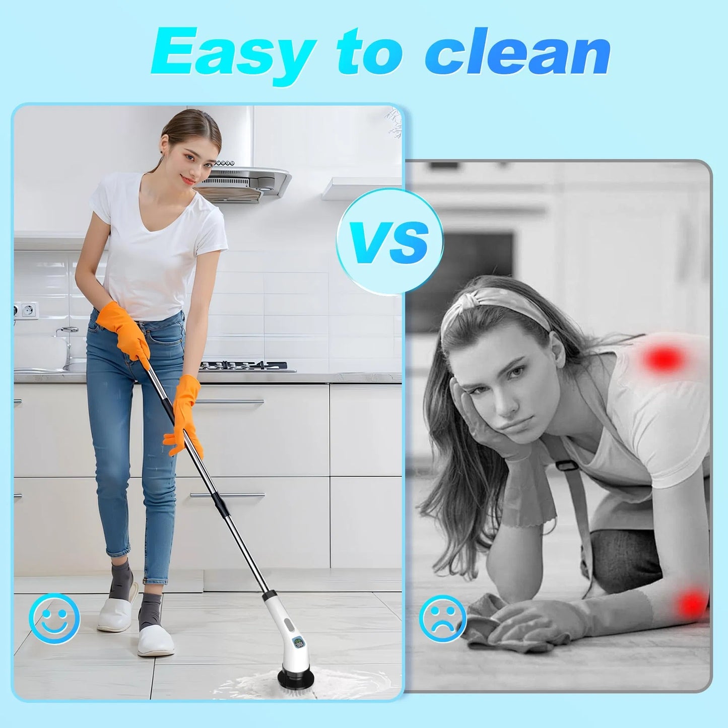 SpinPro 7-in-1 Electric Scrubber